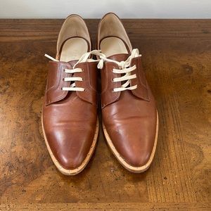 Gently worn Freda Salvador D’Orsay loafer. Size 7   Color brown/luggage